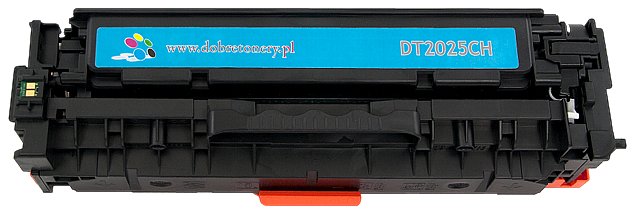 Zgodny toner zamiennik DT2025CH do HP Color LaserJet CP2020 CP2025 CM2320, pasuje zamiast HP CC531A 304A Niebieski, 2800 stron