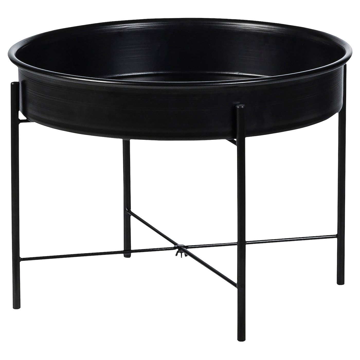 IKEA KULTURSKOG stojak na doniczkę, czarny, 58 cm