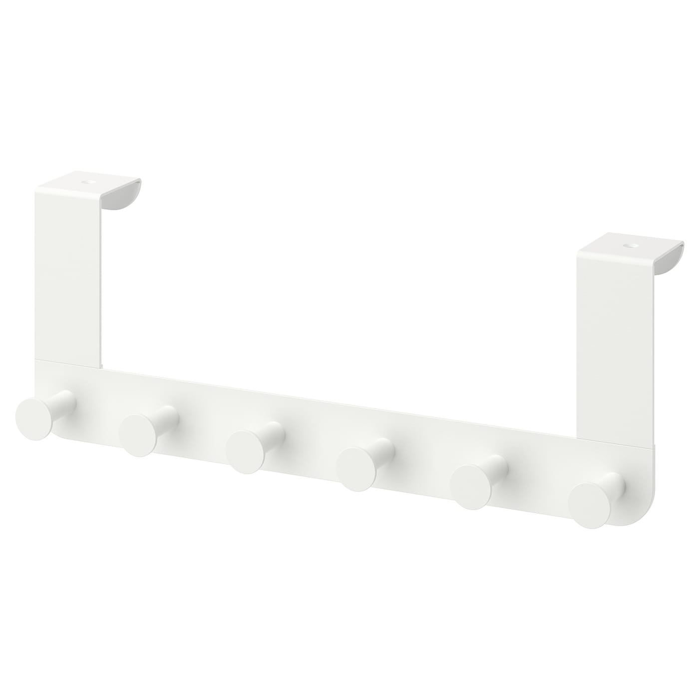 IKEA ENUDDEN wieszak na drzwi, biały, Grubość drzwiczek: 4 cm