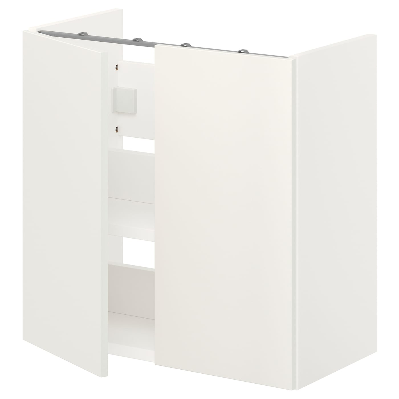 IKEA ENHET sza umyw z pół/drzwi, biały, 60x32x60 cm