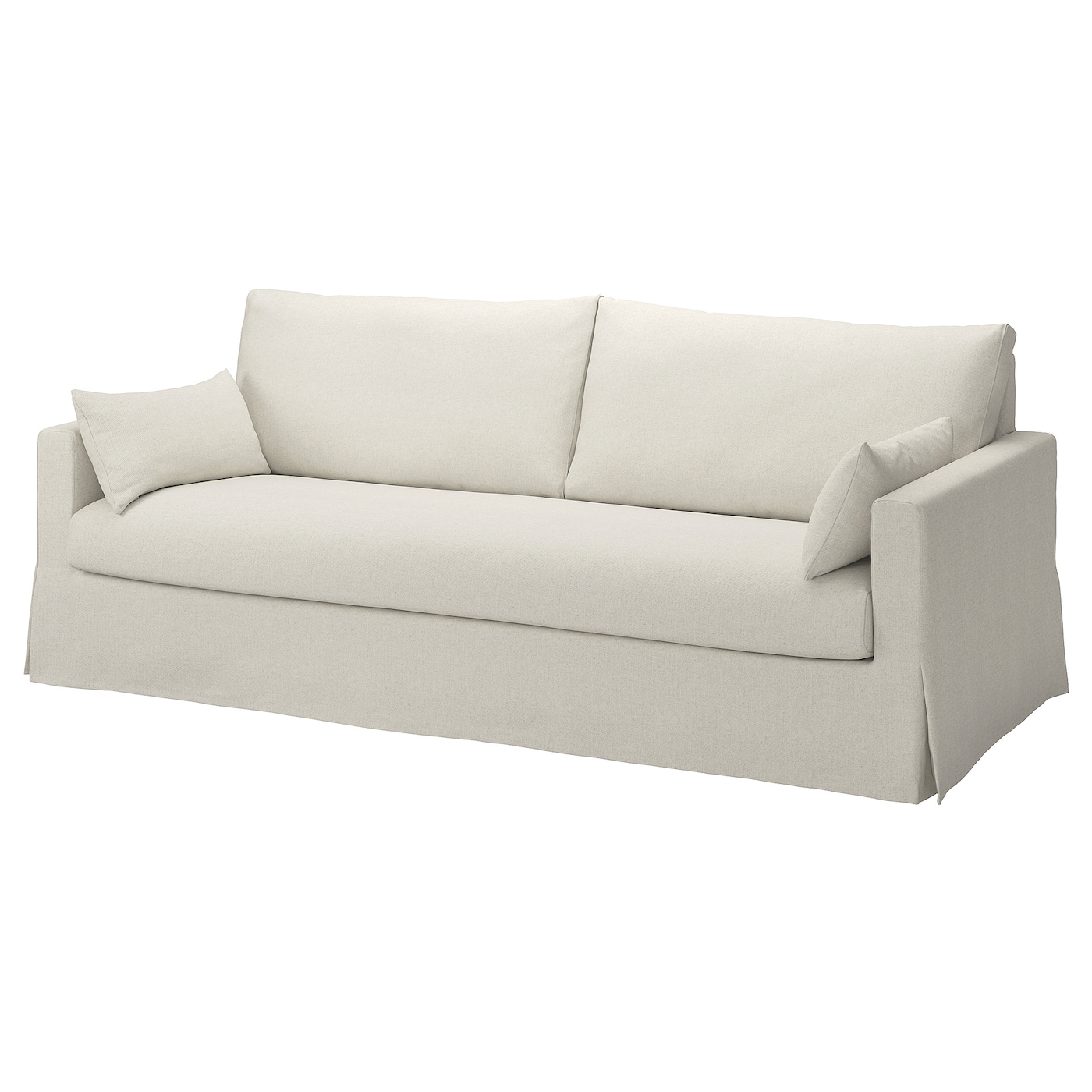 IKEA HYLTARP sofa 3-osobowa, Gransel naturalny, Wysokość podłokietnika: 63 cm