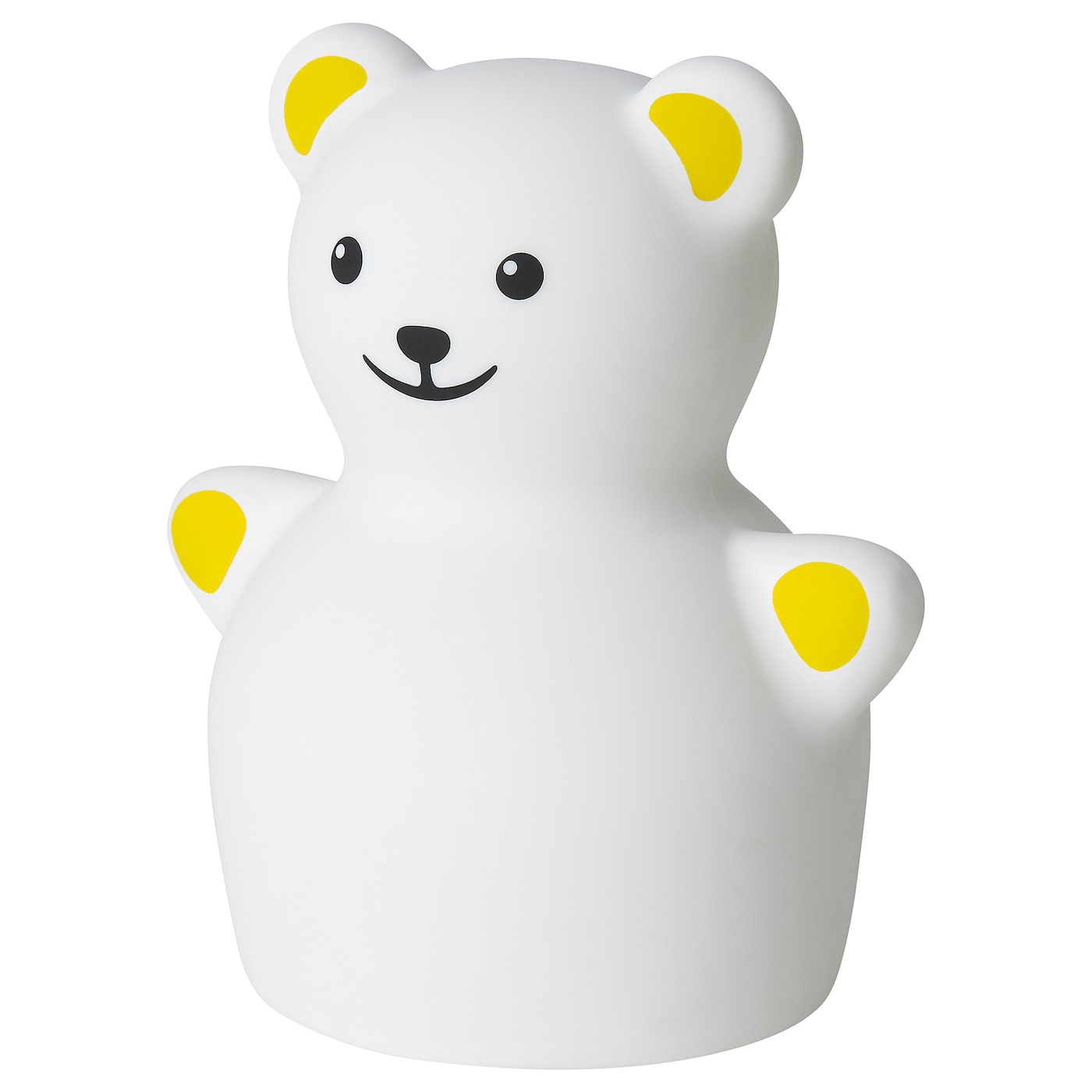 IKEA TÖVÄDER lampka nocna LED, niedźwiedź na baterie, Wysokość: 13 cm