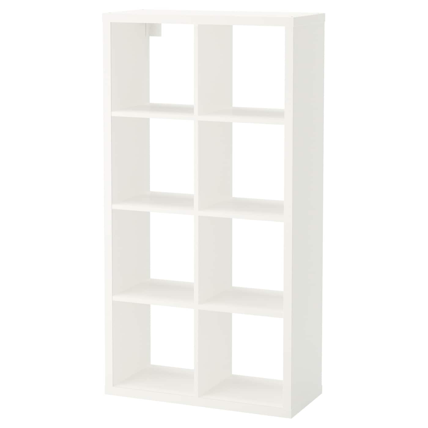 IKEA FLYSTA regał, biały, 69x132 cm