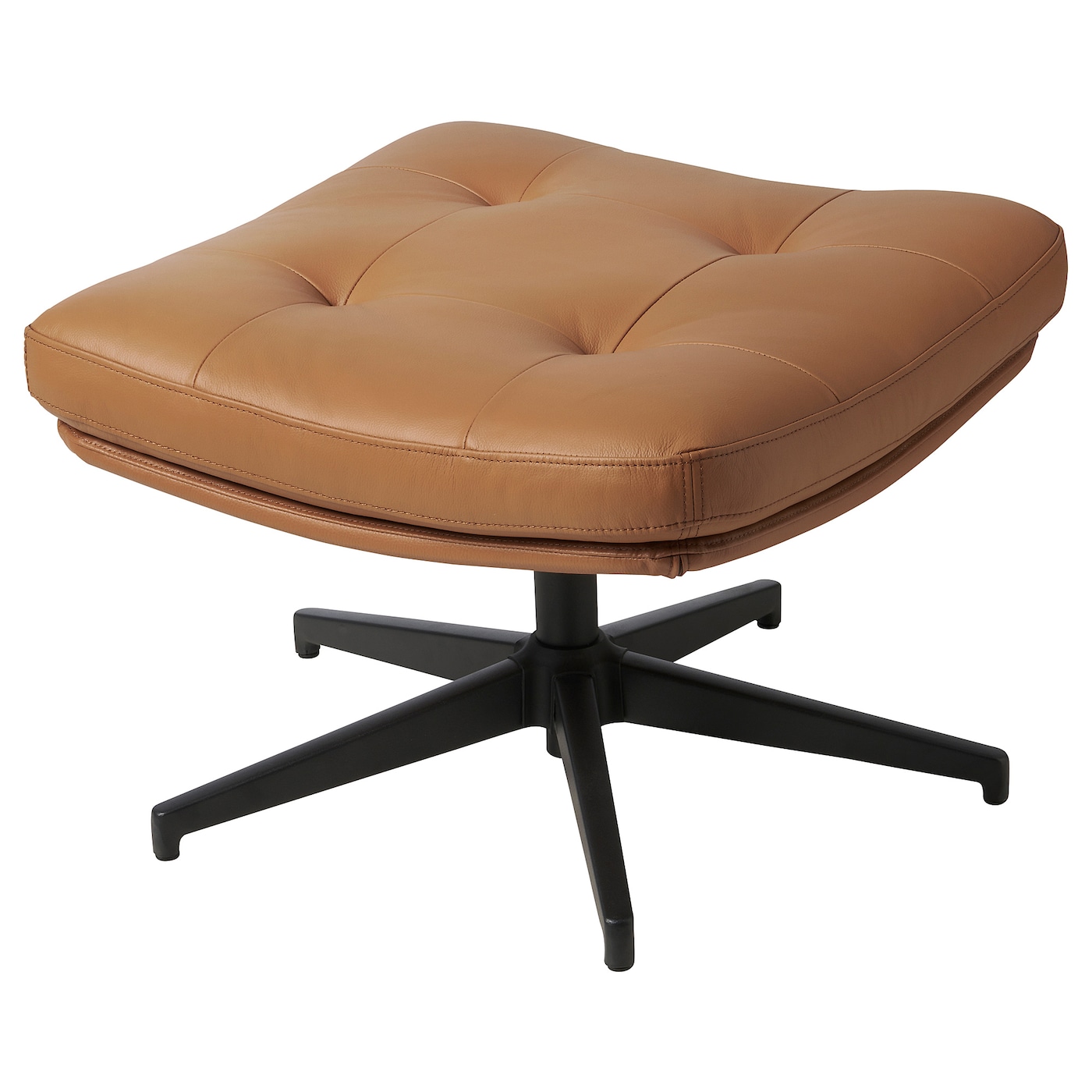 IKEA HAVBERG podnóżek, Grann/Bomstad złoto-brązowy, Wysokość: 44 cm