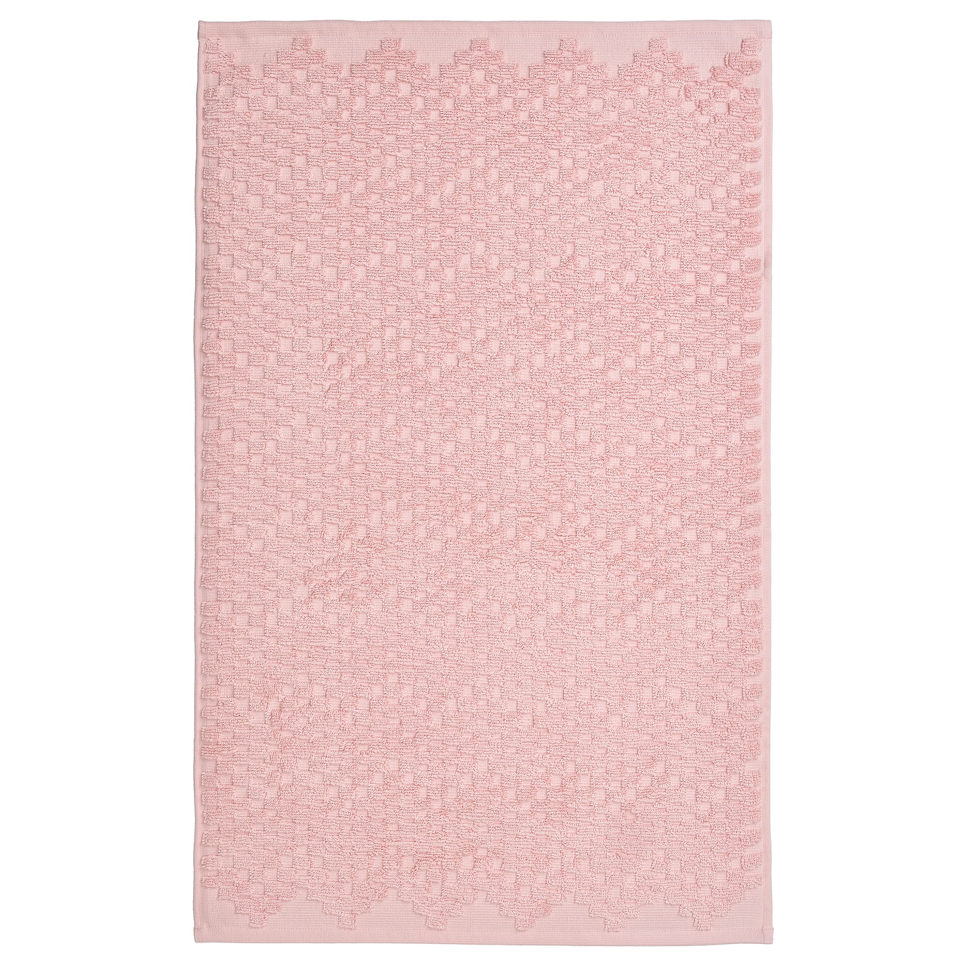 IKEA FJÄLLKATTFOT dywanik łazienkowy, bladoróżowy, 50x80 cm