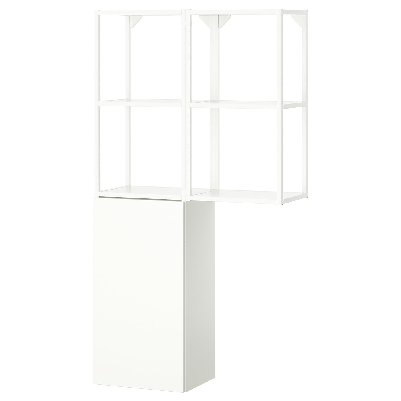 IKEA ENHET regał, biały, 80x32x150 cm