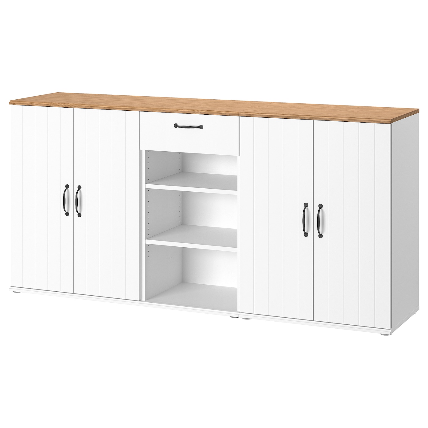 IKEA SKRUVBY regał, biały, 190x90 cm
