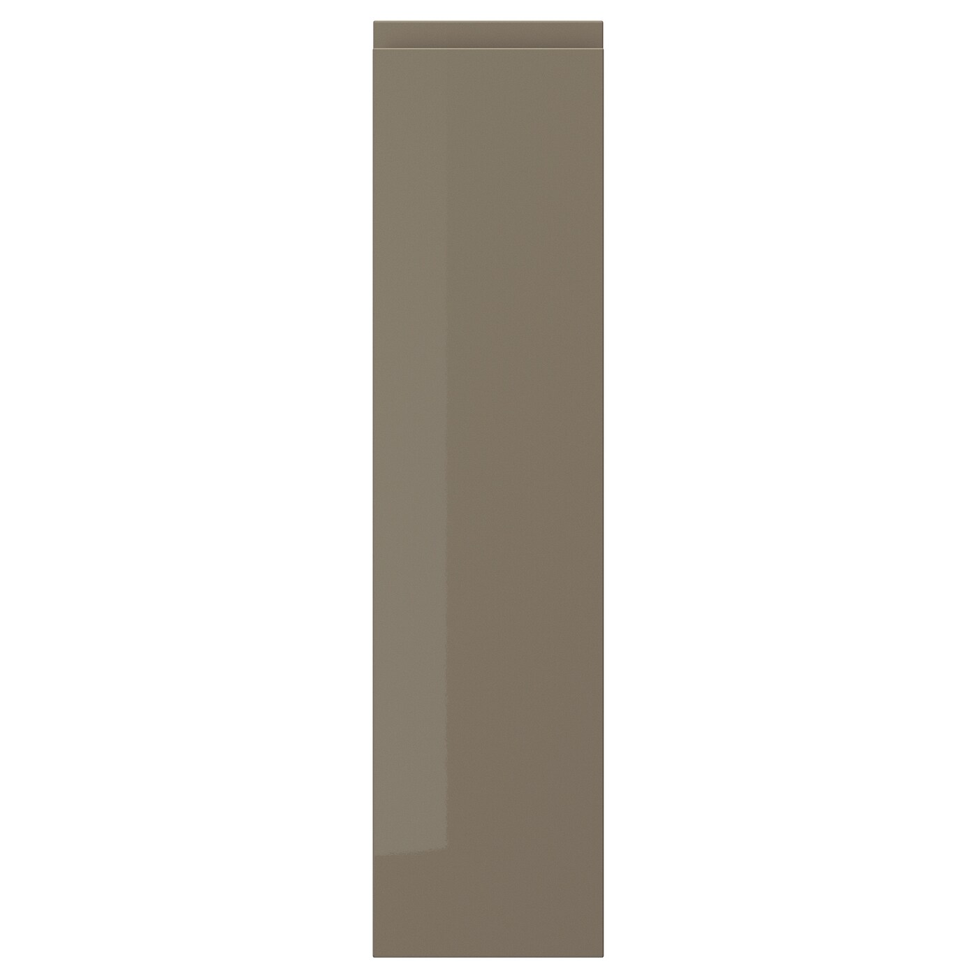 IKEA VOXTORP drzwi, połysk ciemnoszarobrązowy, 20x80 cm