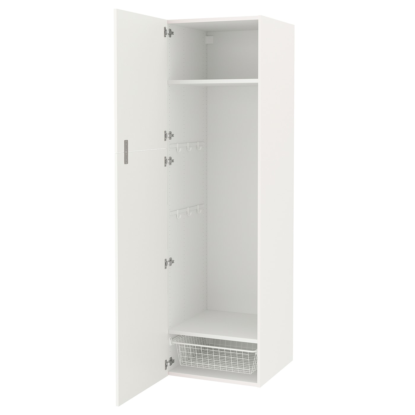 IKEA ENHET regał, biały, 60x62x210 cm