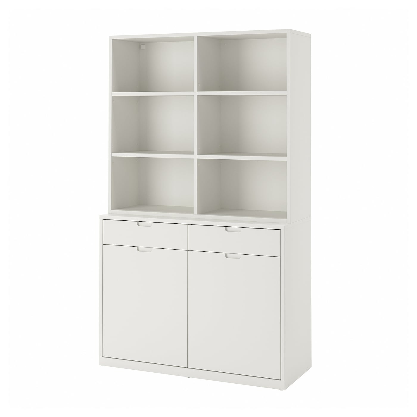 IKEA TONSTAD regał, kremowy, 120x47x201 cm