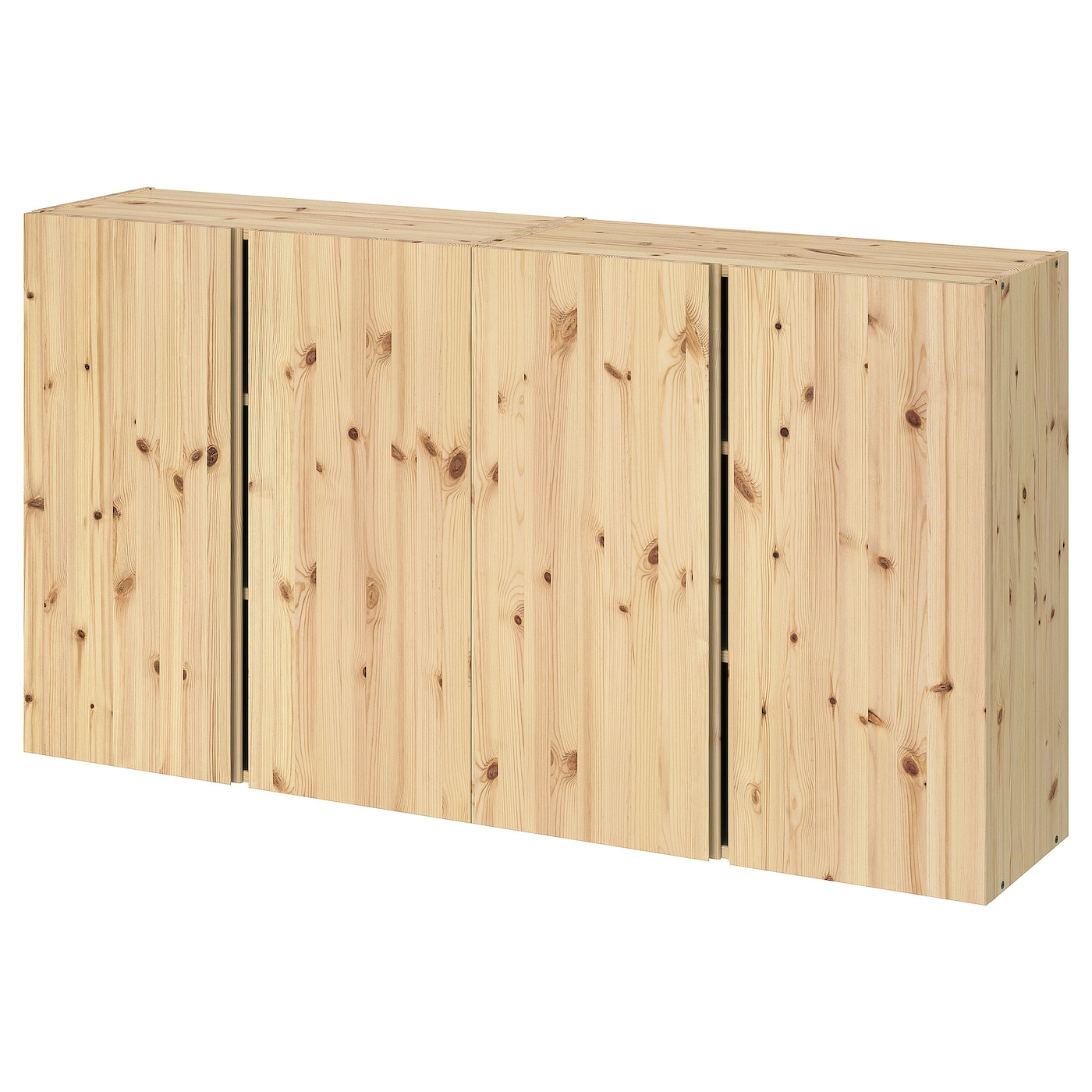 IKEA IVAR szafka ścienna z drzwiami, sosna, 160x30x83 cm