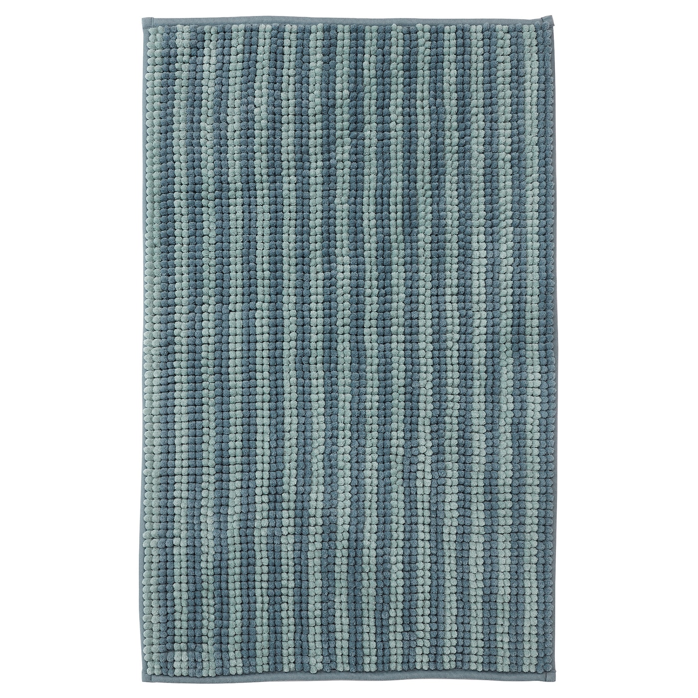 IKEA TOFTBO dywanik łazienkowy, w paski/niebieski, 50x80 cm