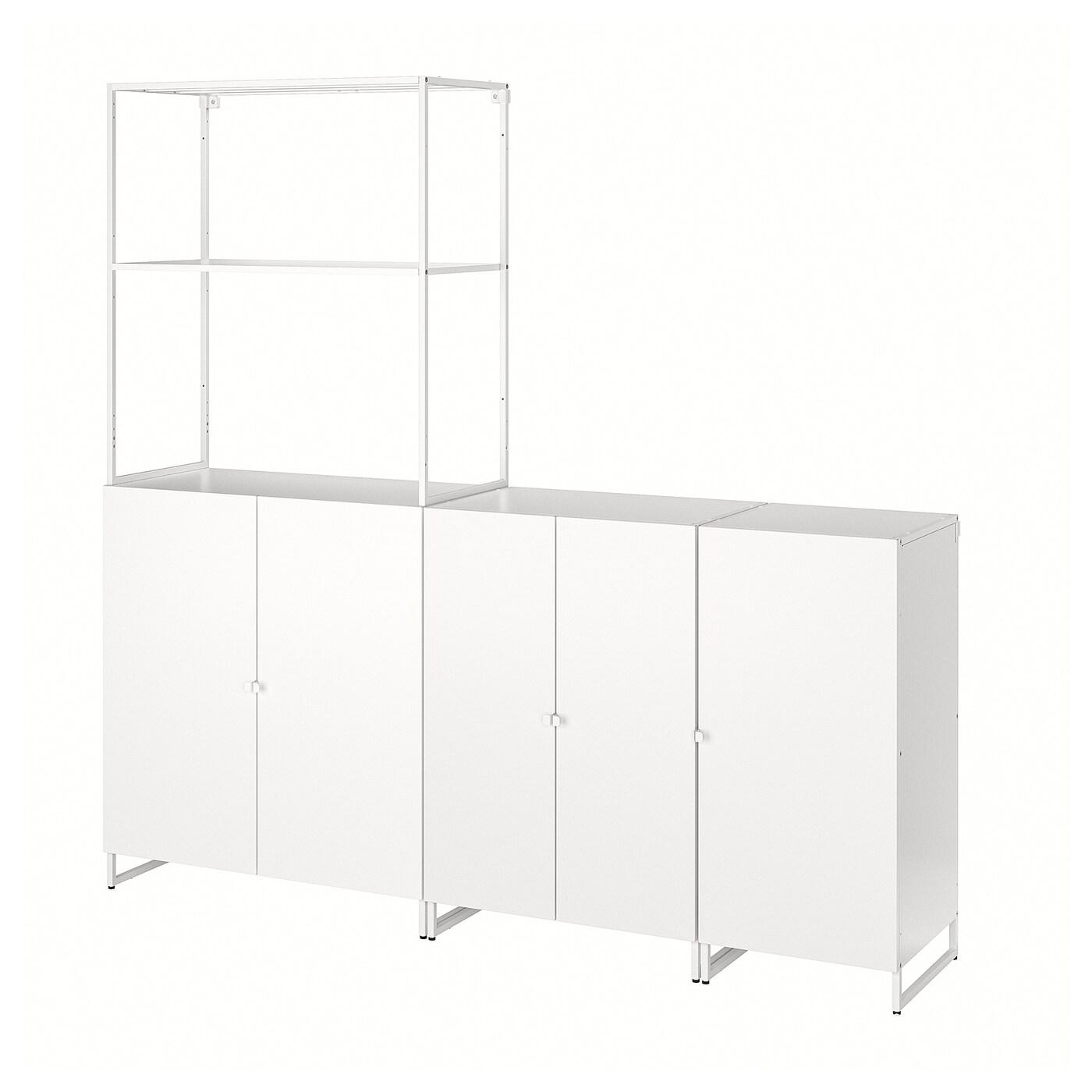 IKEA JOSTEIN regał z drzwiami, do wewnątrz/na zewnątrz/biały, 182x44x180 cm