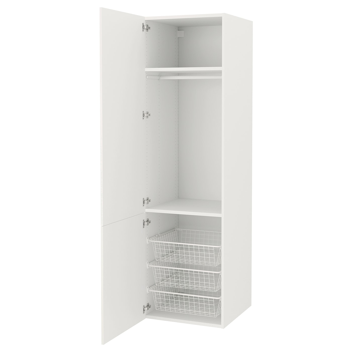 IKEA ENHET regał, biały, 60x62x210 cm