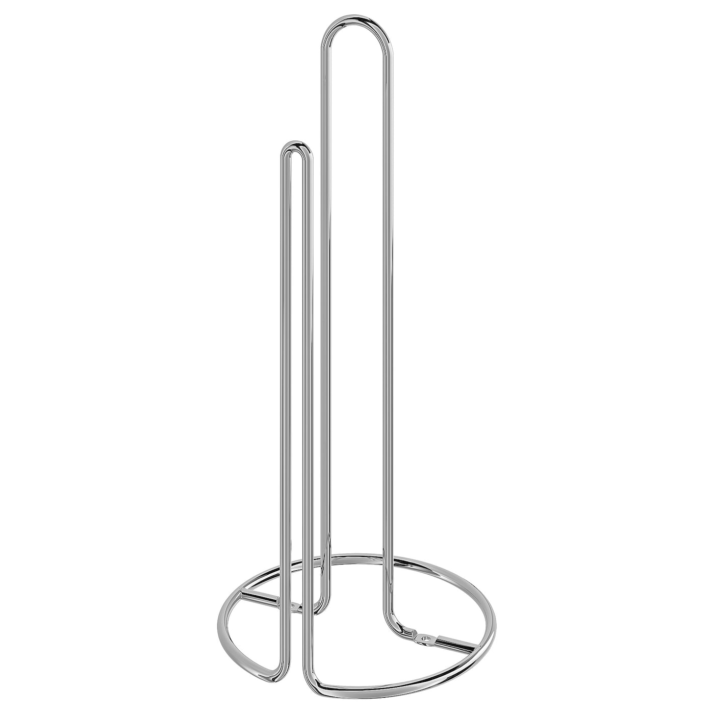 IKEA TORKAD uchwyt na ręczniki, srebrny, Wysokość: 28 cm