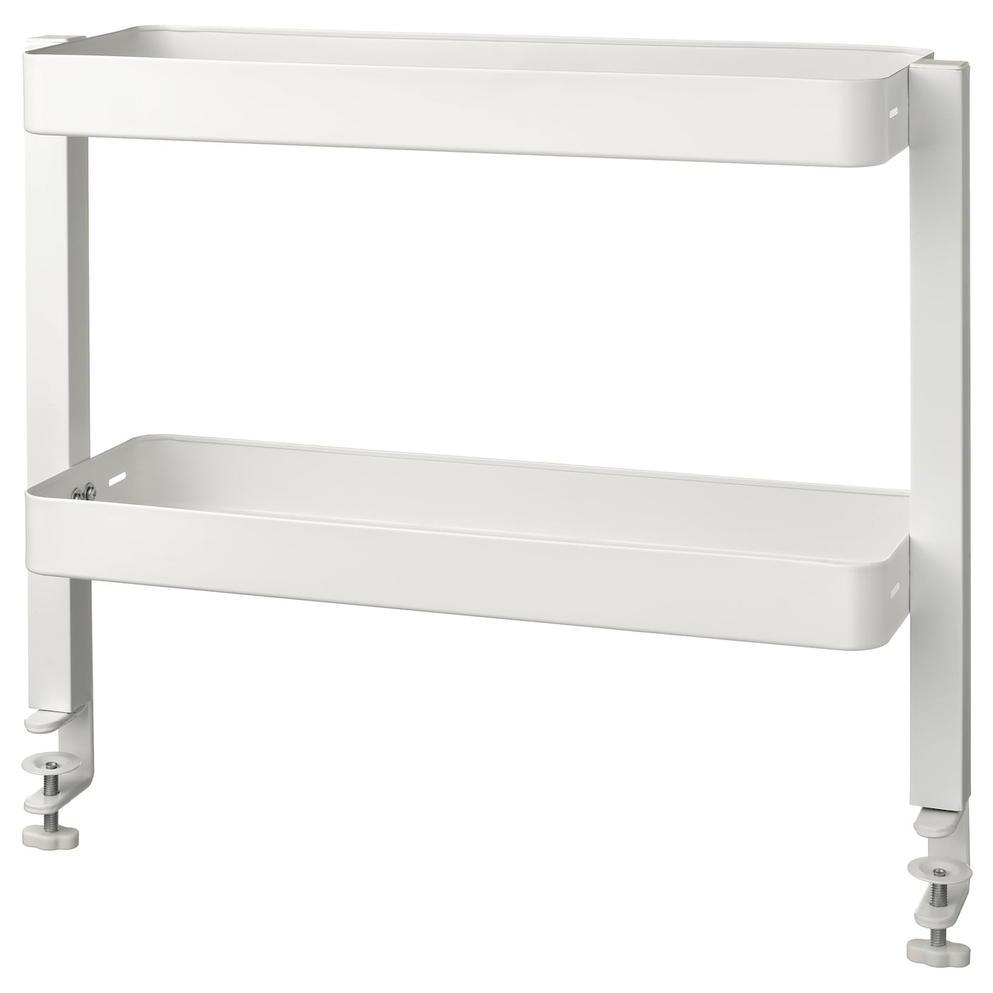IKEA VATTENKAR półka na biurko, biały, 49x15 cm
