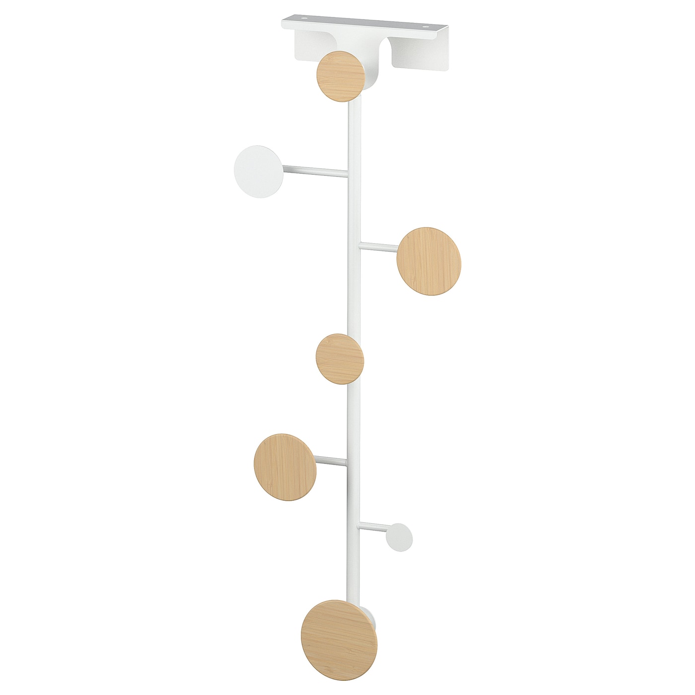 IKEA BÄRFIS wieszak na drzwi, regulowane, Grubość drzwiczek: 4 cm