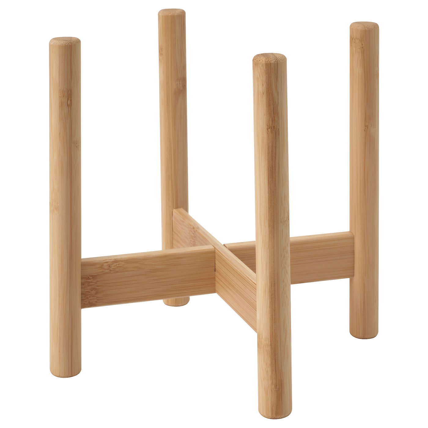 IKEA DAKSJUS stojak na doniczkę, bambus, 21 cm