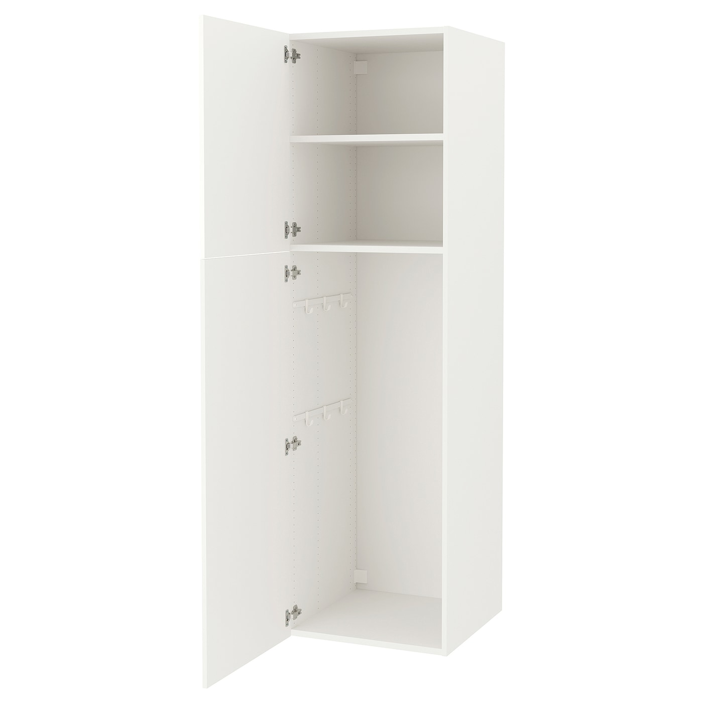 IKEA ENHET regał, biały, 60x62x210 cm