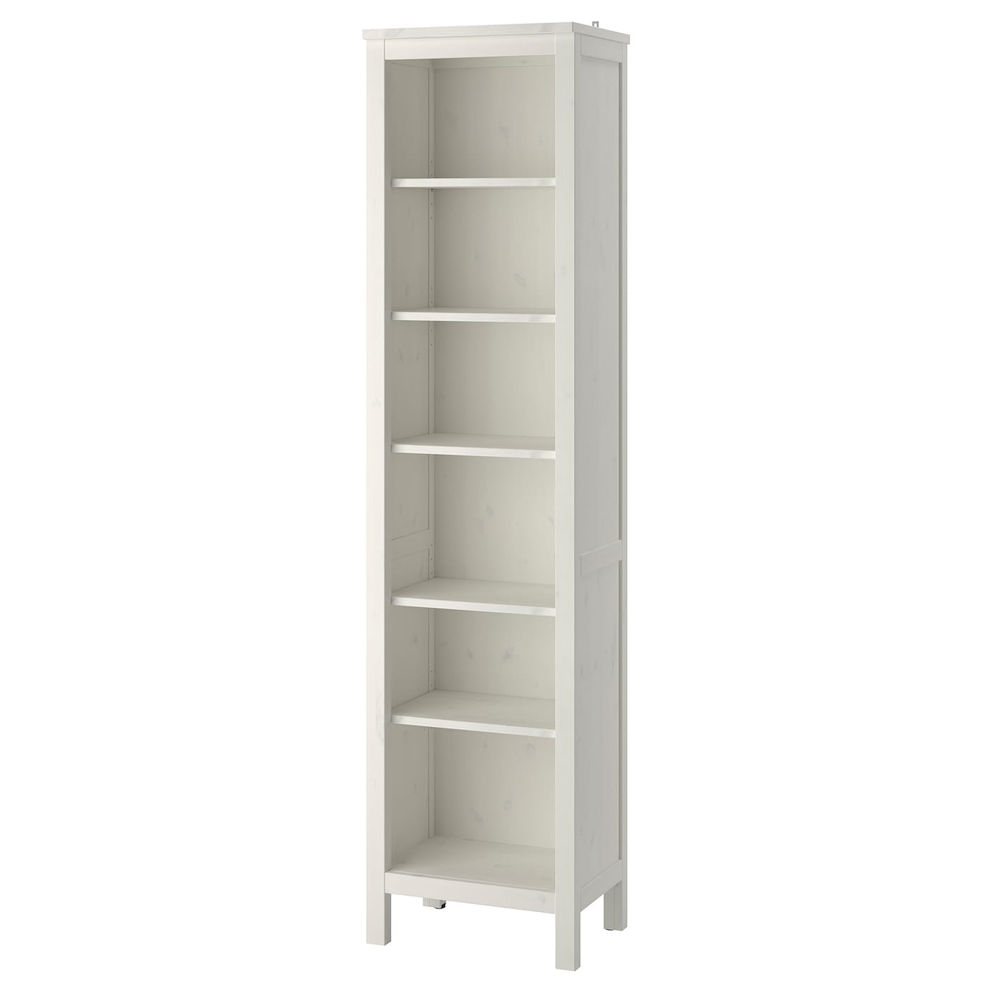IKEA HEMNES regał, biała bejca, 49x197 cm