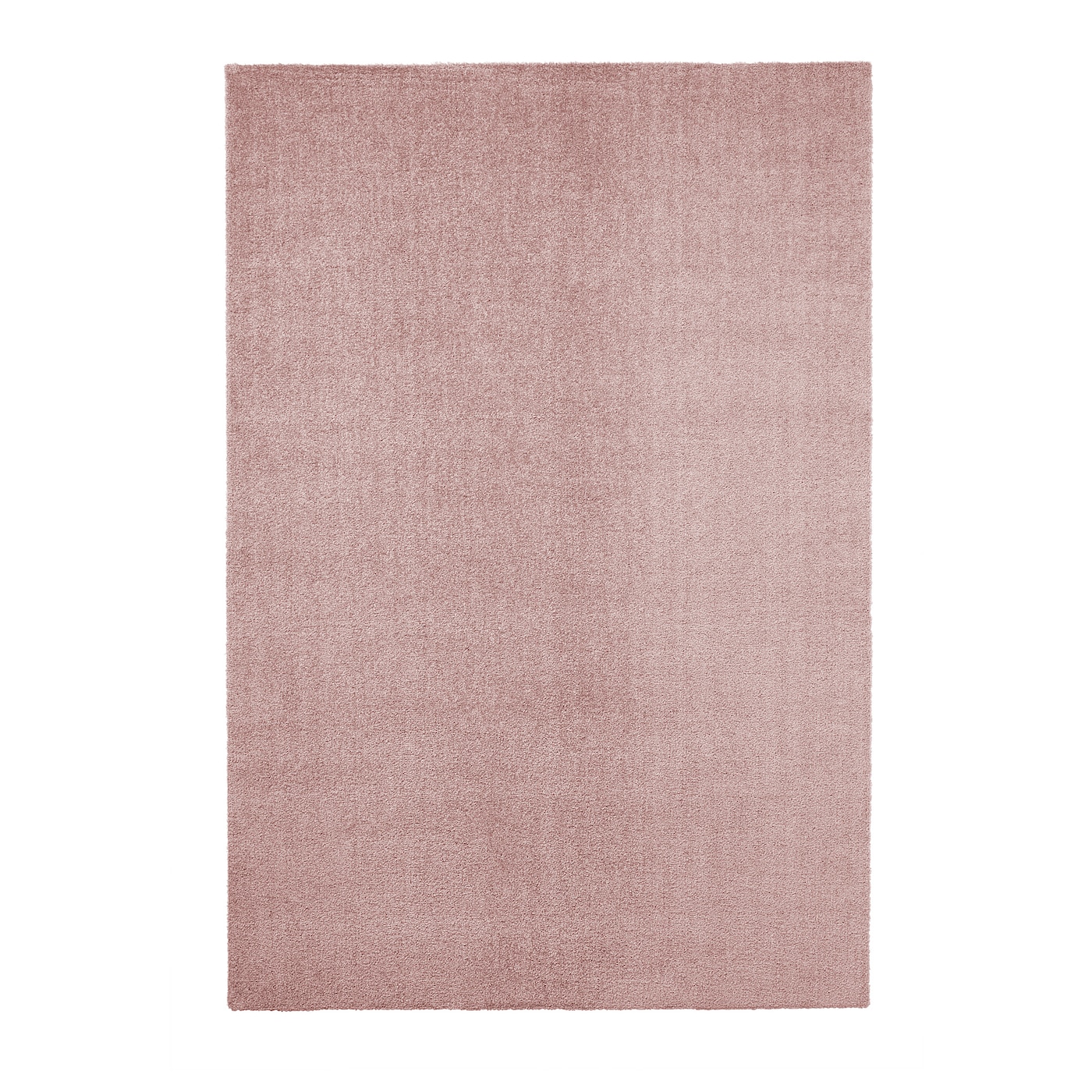 IKEA KNARDRUP dywan z krótkim włosiem, bladoróżowy, 133x195 cm