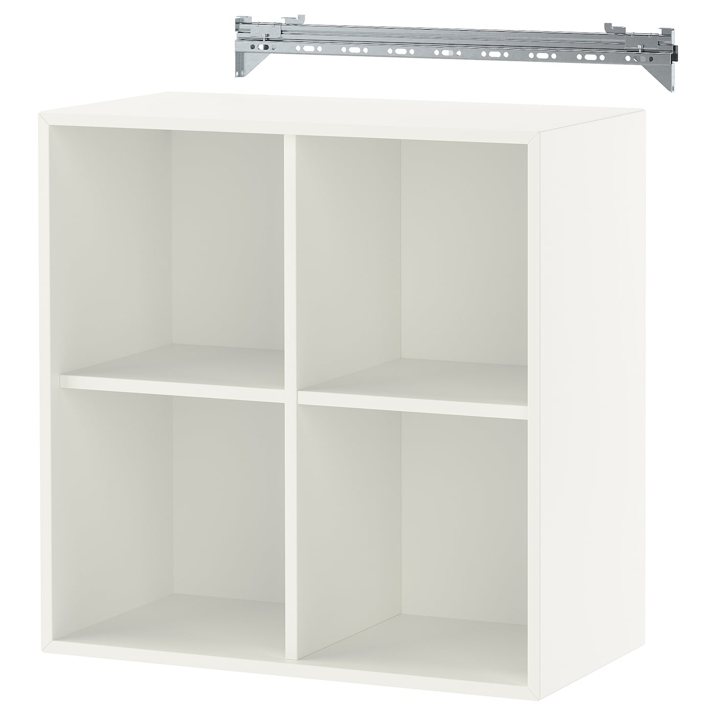 IKEA EKET regał ścienny 4 przegrody, biały, 70x35x70 cm