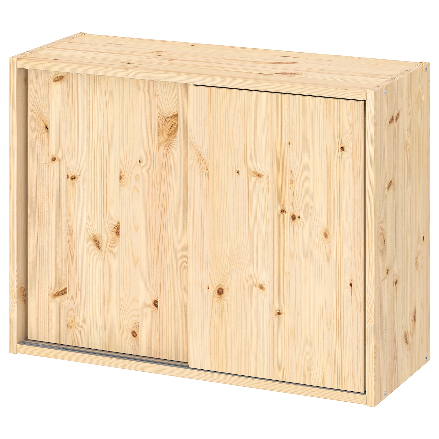 IKEA IVAR szafka z drzwiami przesuwnymi, sosna, 80x30x60 cm