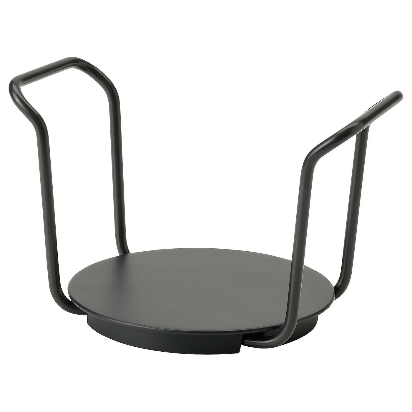 IKEA UPPDATERA uchwyt na talerze, antracyt, 15-23 cm