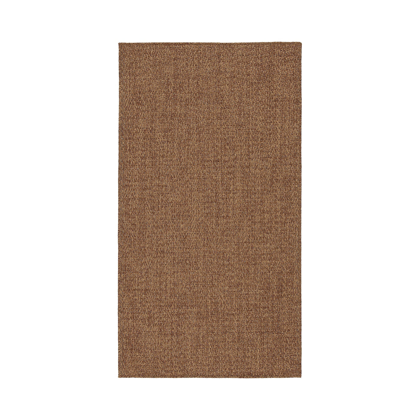 IKEA LYDERSHOLM dywan tk pł wewn/zewn, średniobrązowy, 80x150 cm