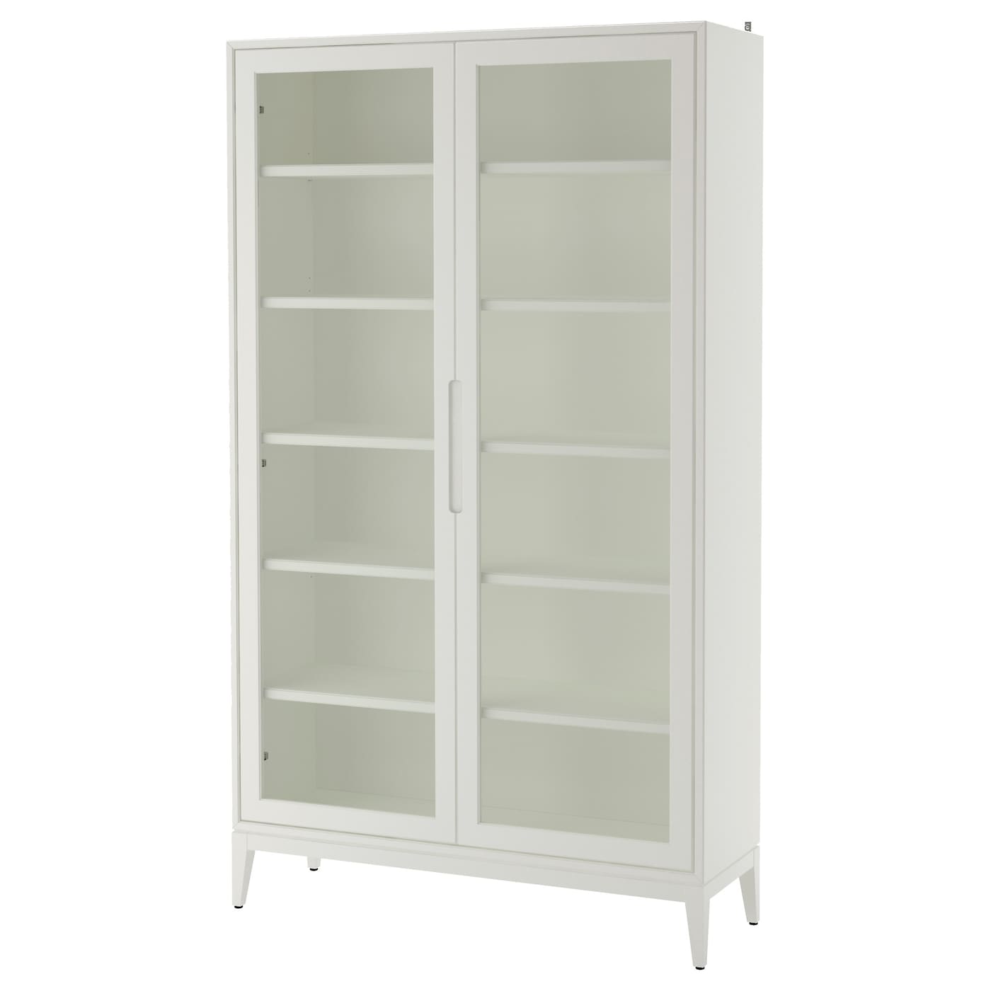 IKEA REGISSÖR witryna, biały, 118x203 cm