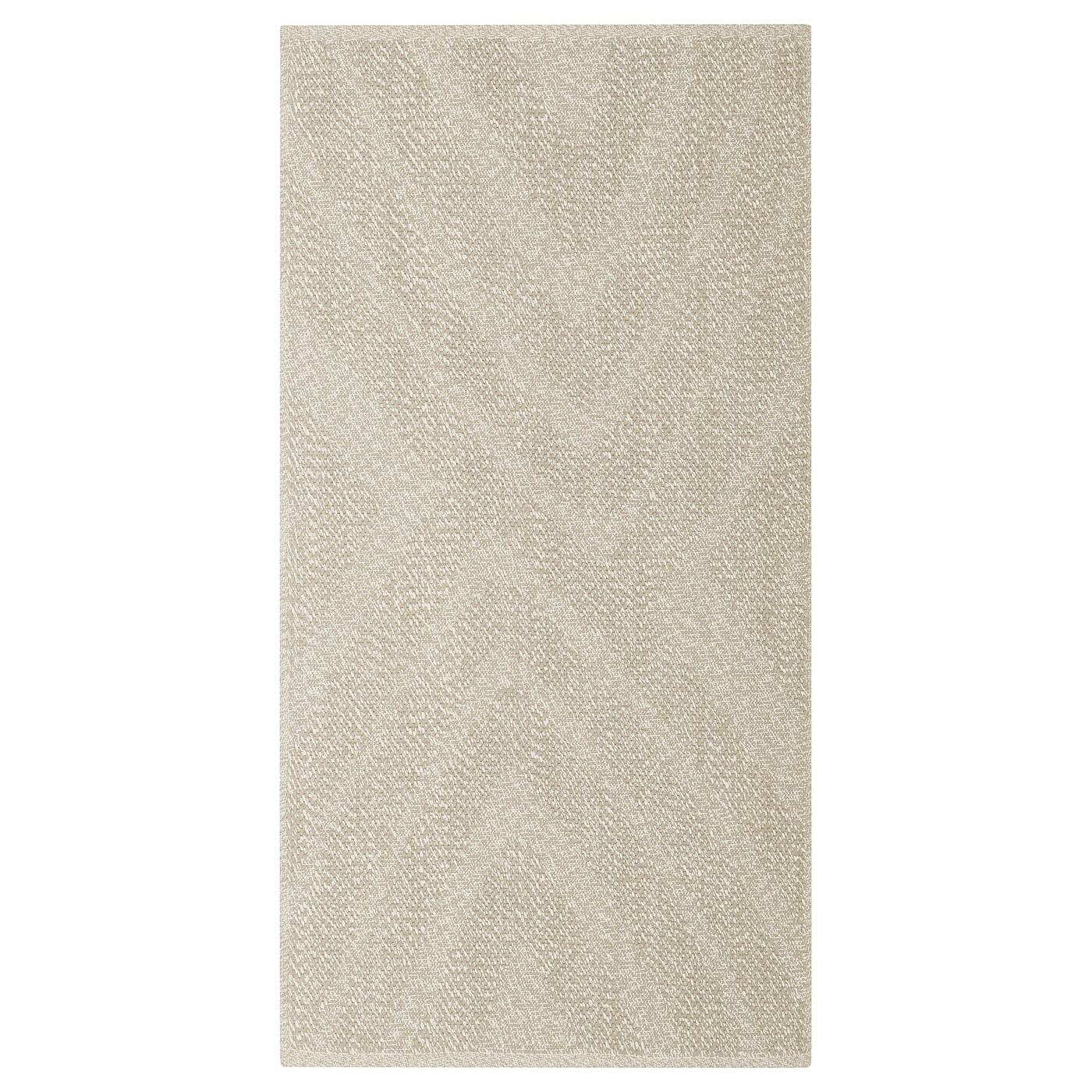 IKEA FULLMAKT dywan tk pł wewn/zewn, beżowy/melanż, 80x150 cm