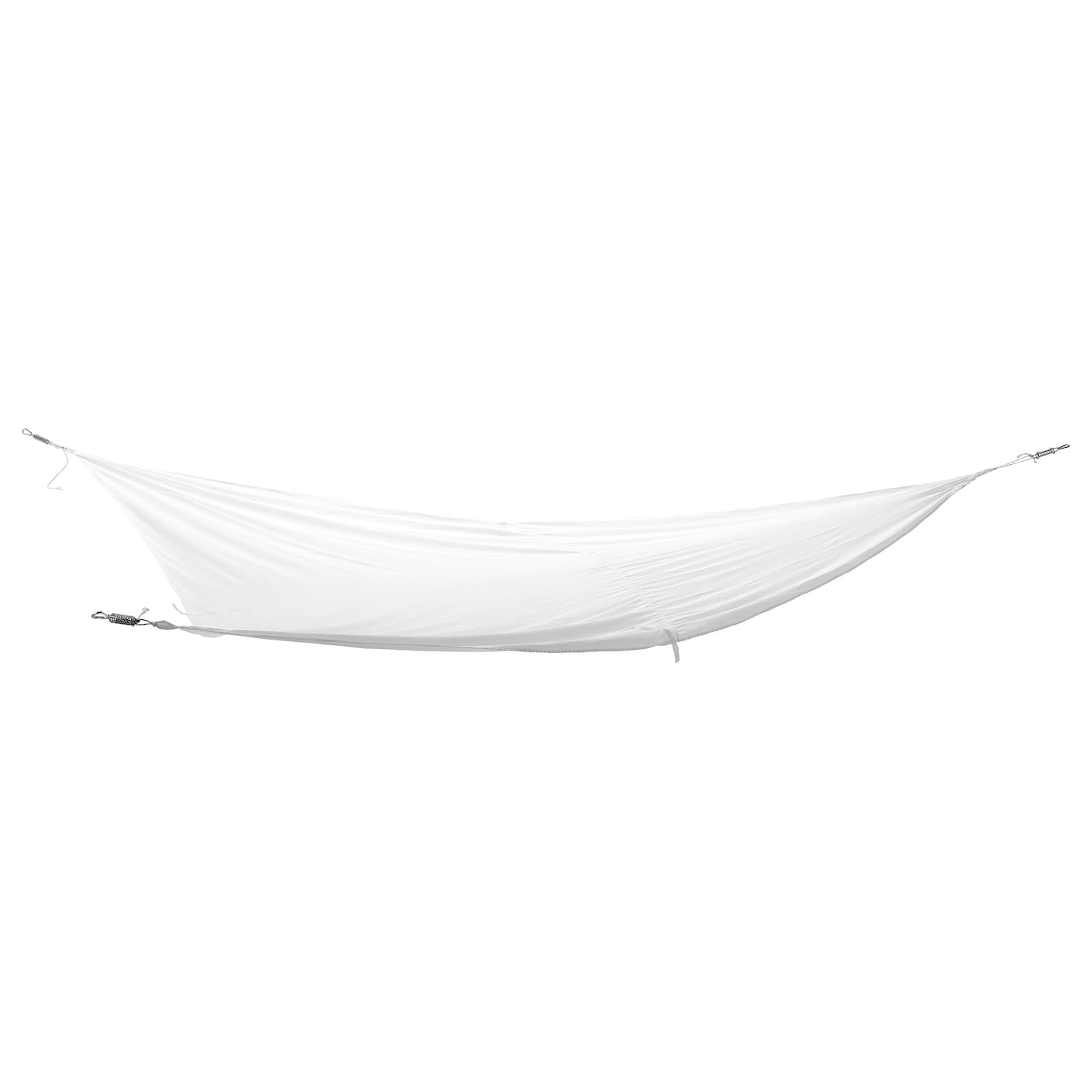 IKEA DYNING baldachim, kształt klina/biały, 360 cm