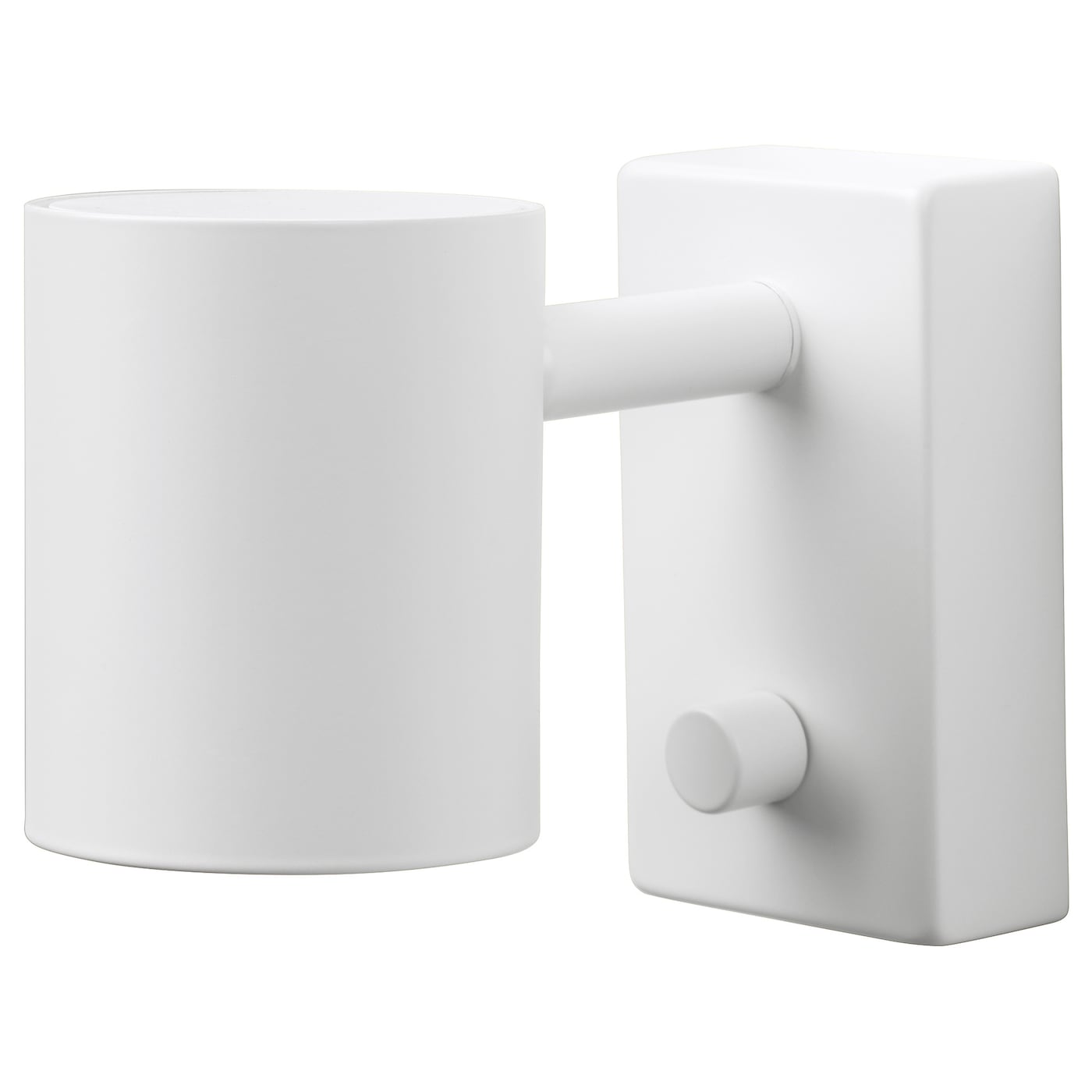 IKEA NYMÅNE kinkiet/lampa do czyt, inst stała, biały, Maks.: 8.5 Wat