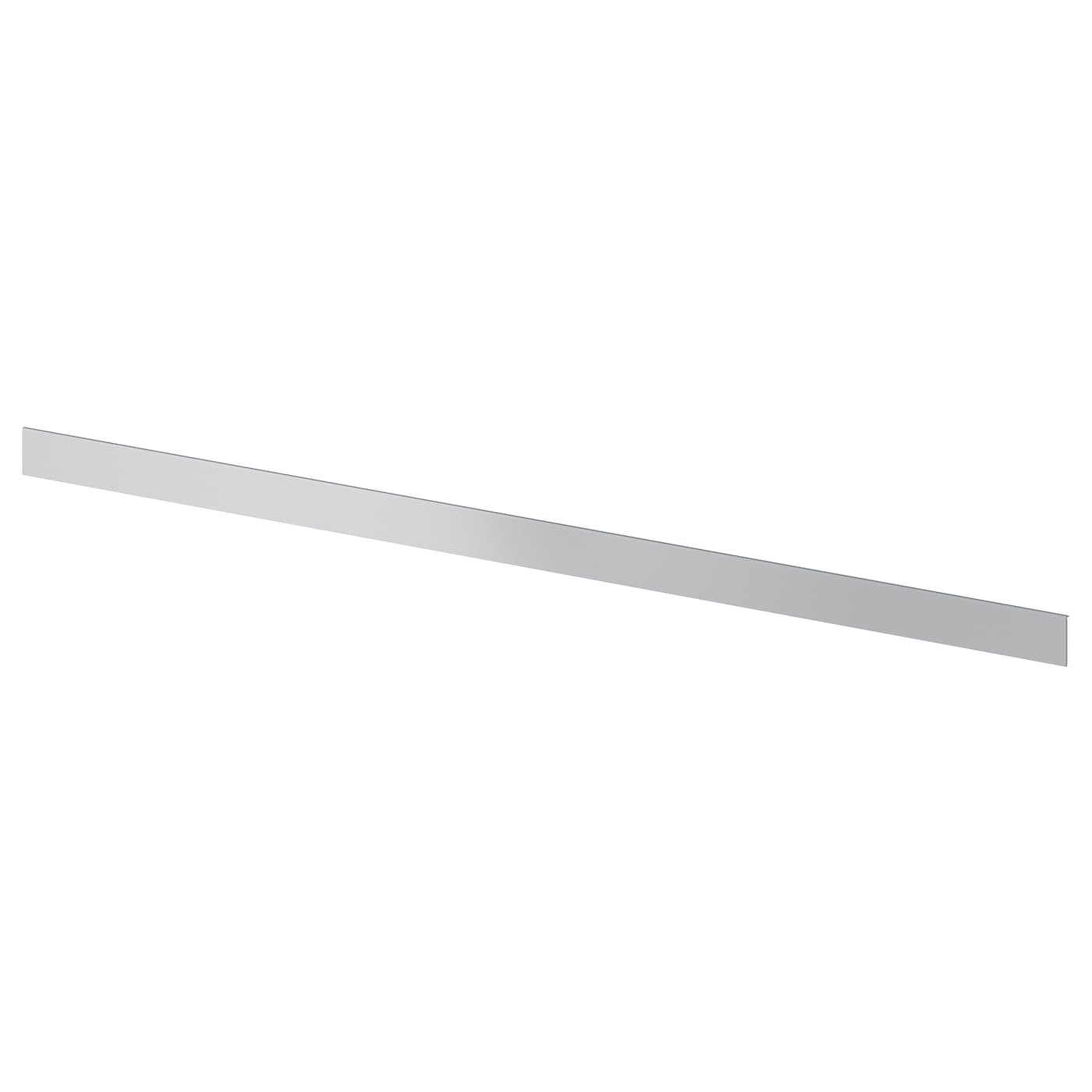 IKEA FÖRBÄTTRA Listwa maskująca z mocowaniem, stalowy, 59.7x2.2 cm