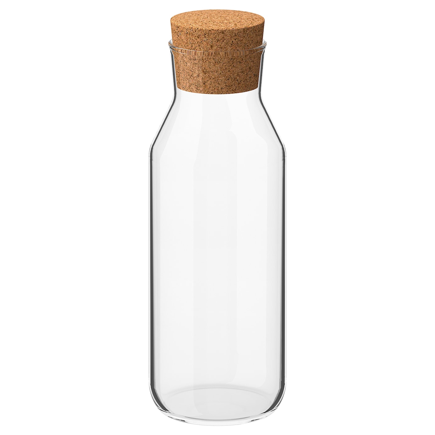 IKEA IKEA 365+ karafka z korkiem, szkło bezbarwne/korek, 0.5 l