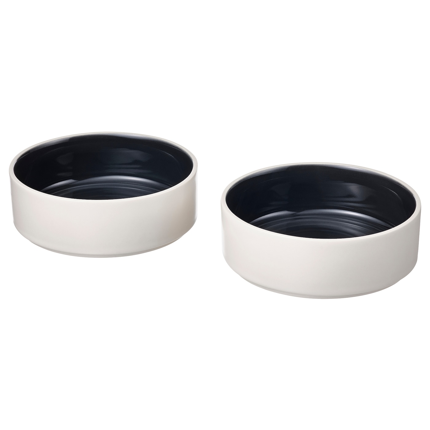 IKEA OMBONAD miska, ciemnoszary, 15 cm