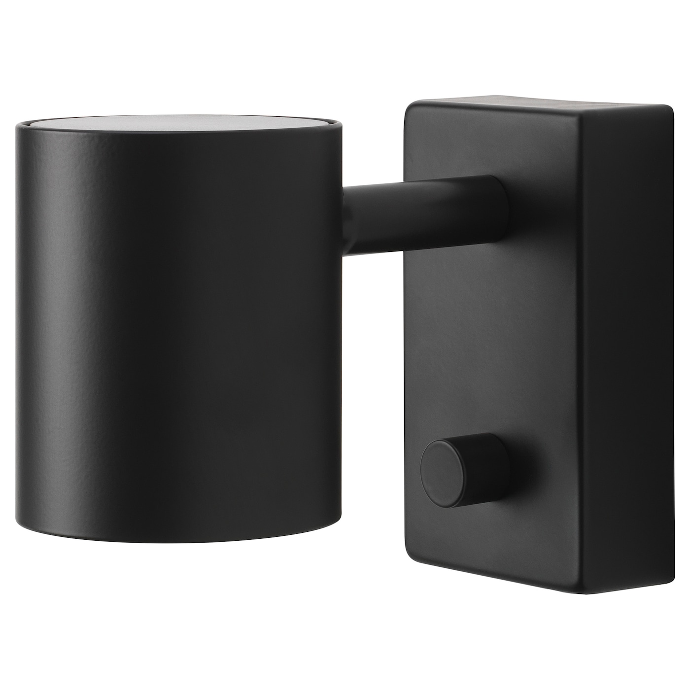 IKEA NYMÅNE kinkiet/lampa do czyt, inst stała, antracyt, Maks.: 8.5 Wat