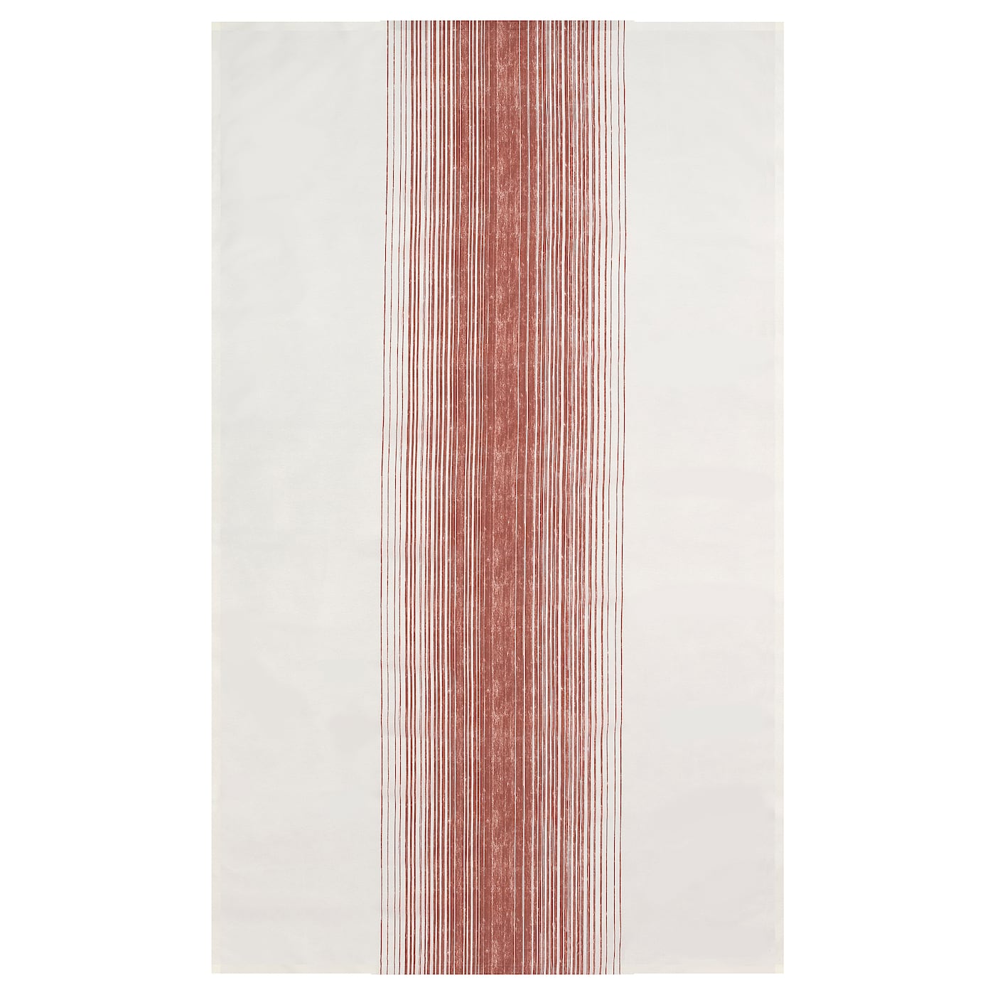 IKEA TAGGSIMPA obrus, biały/czerwony, 145x320 cm