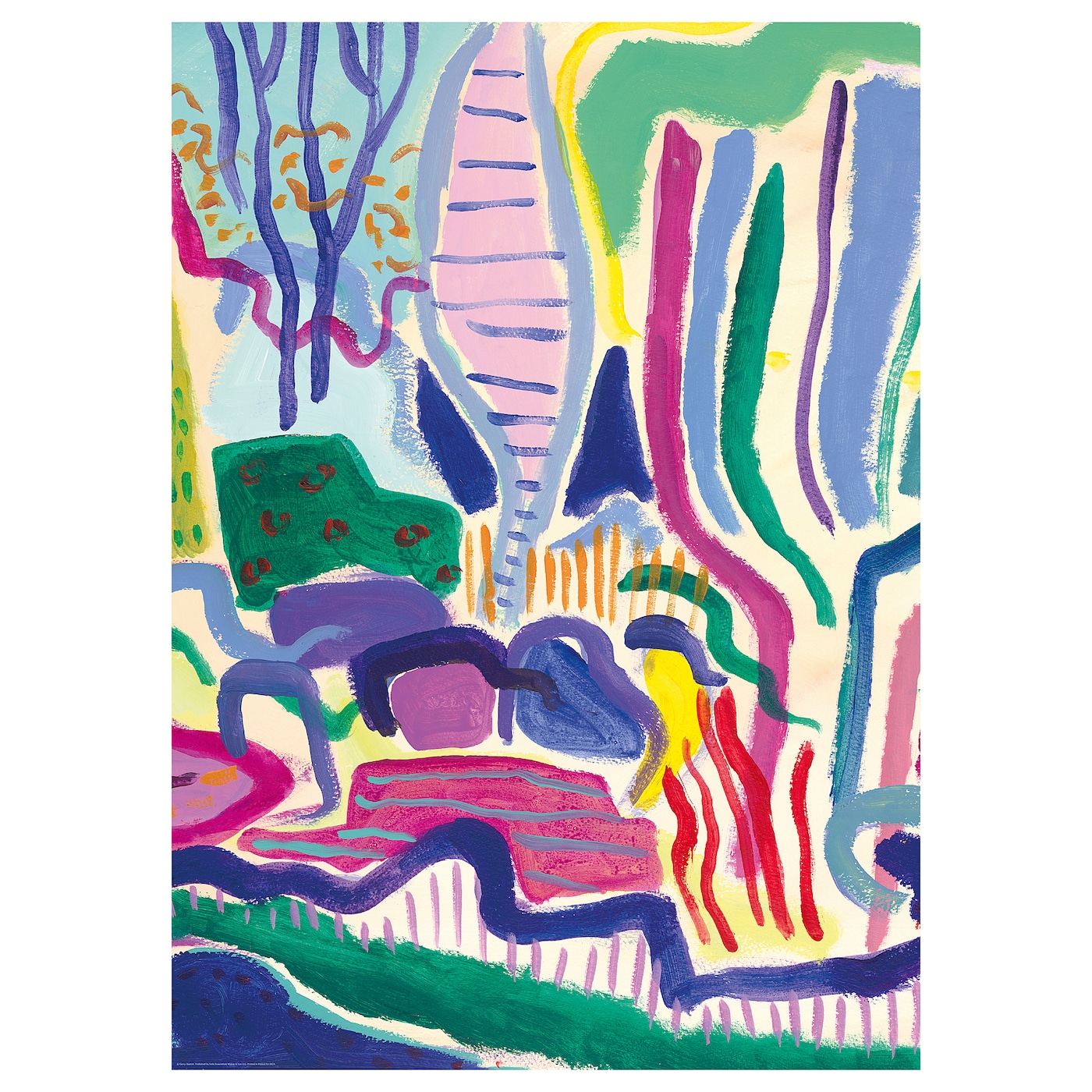 IKEA BILD Plakat, Wiosenny dzień, 50x70 cm