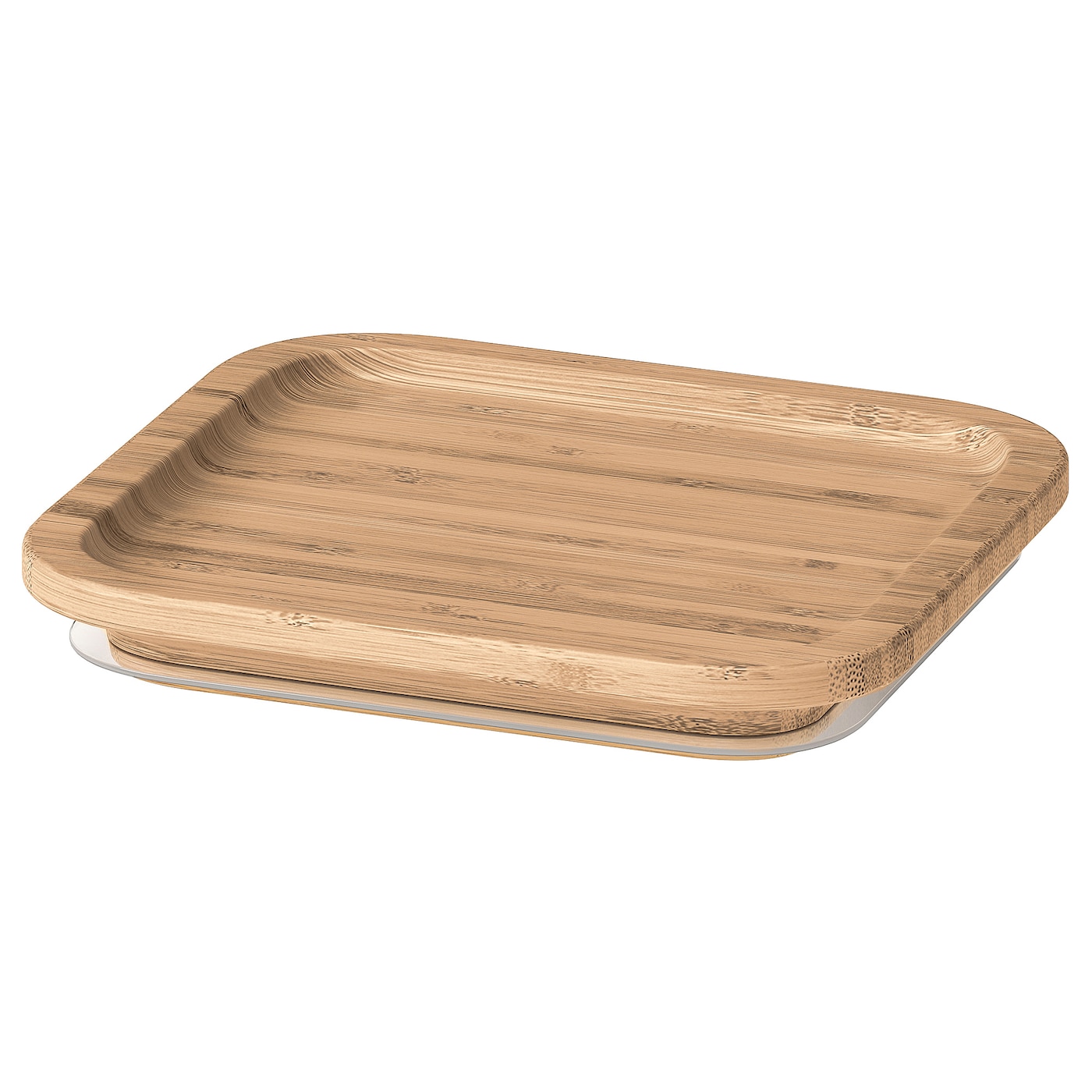 IKEA IKEA 365+ pokrywka, kwadrat/bambus, Długość: 15 cm