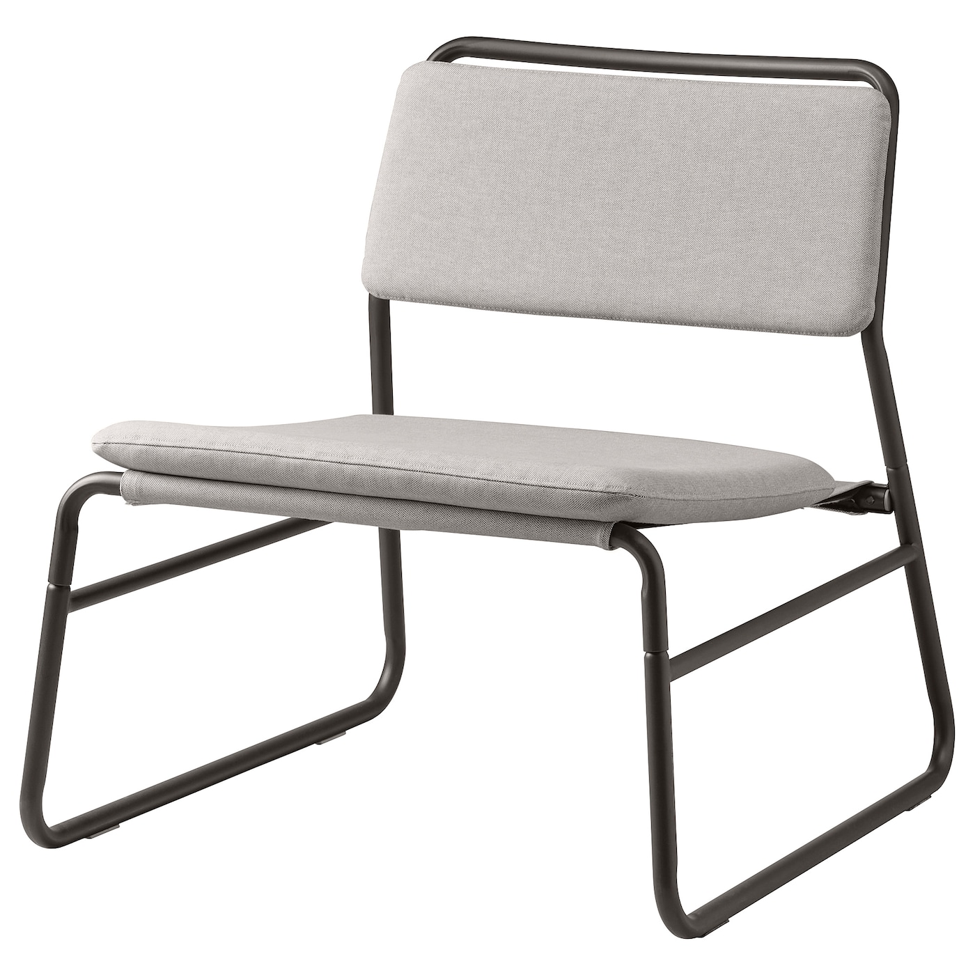 IKEA LINNEBÄCK fotel, Orrsta jasnoszary, Szerokość: 55 cm