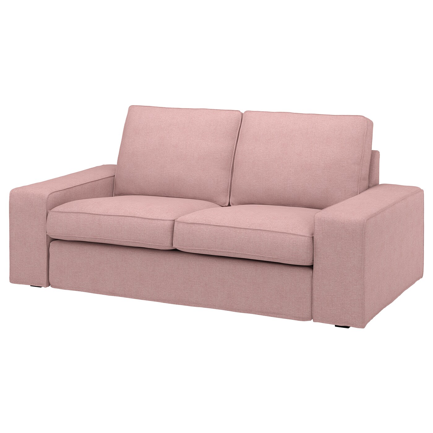 IKEA KIVIK sofa 2-osobowa, Gunnared jasny różowy, Szerokość: 190 cm