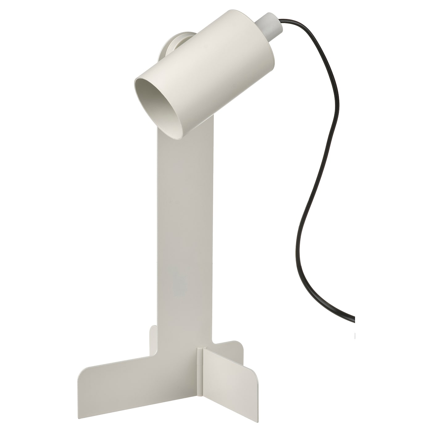 IKEA FLOTTILJ lampa na biurko, beżowy, Maks.: 8.5 Wat