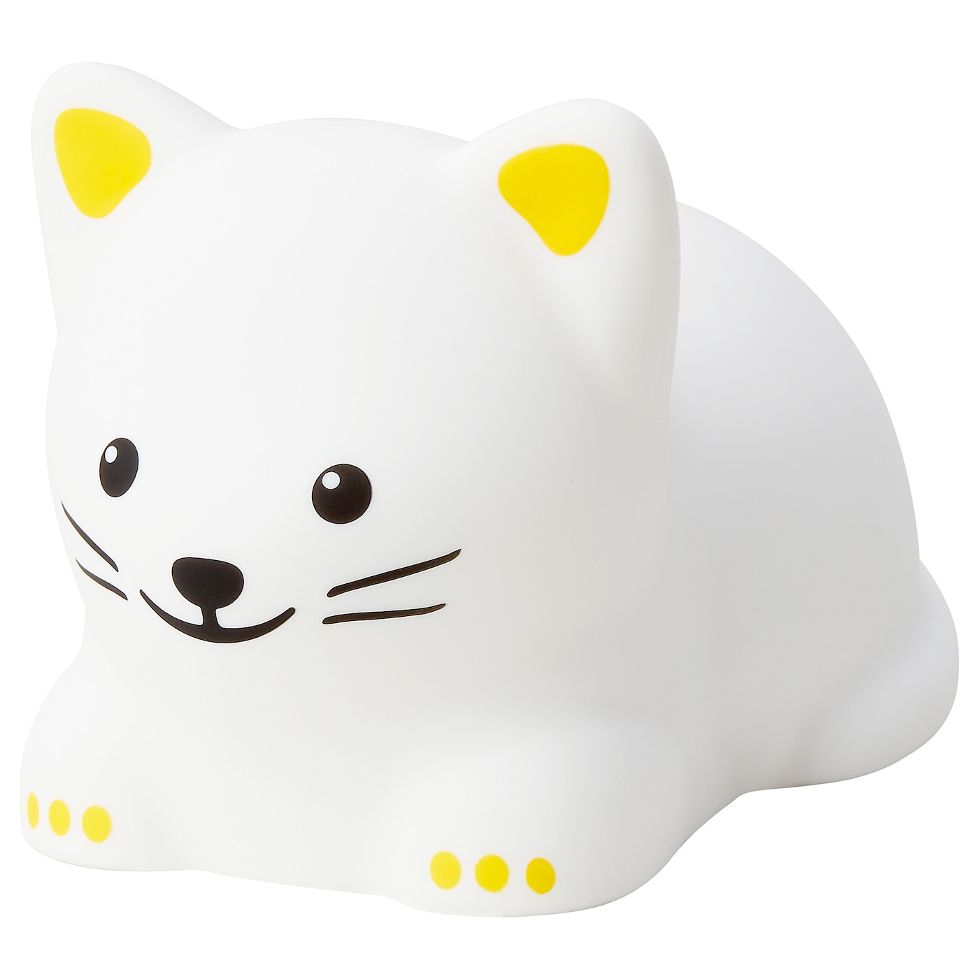 IKEA TÖVÄDER lampka nocna LED, kot na baterie, Wysokość: 9 cm