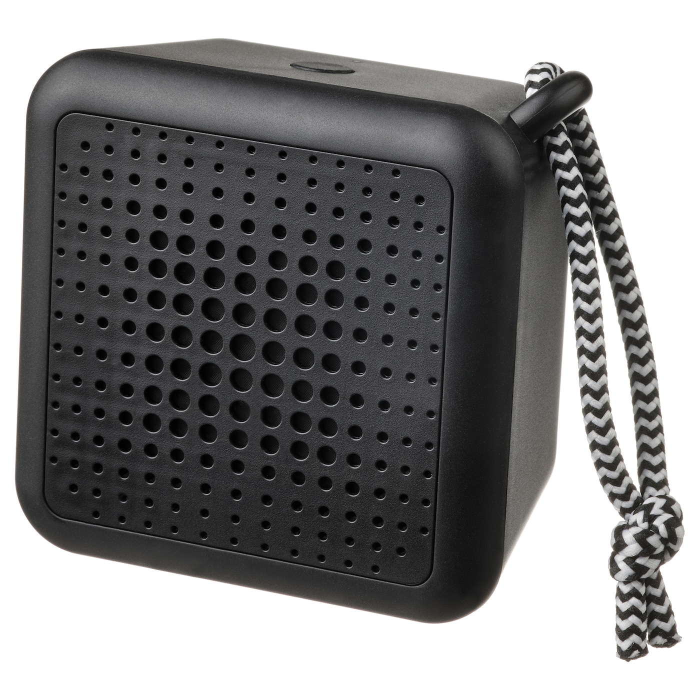 IKEA VAPPEBY przenośny głośnik bluetooth, wodoodporny/czarny, Wysokość: 8 cm