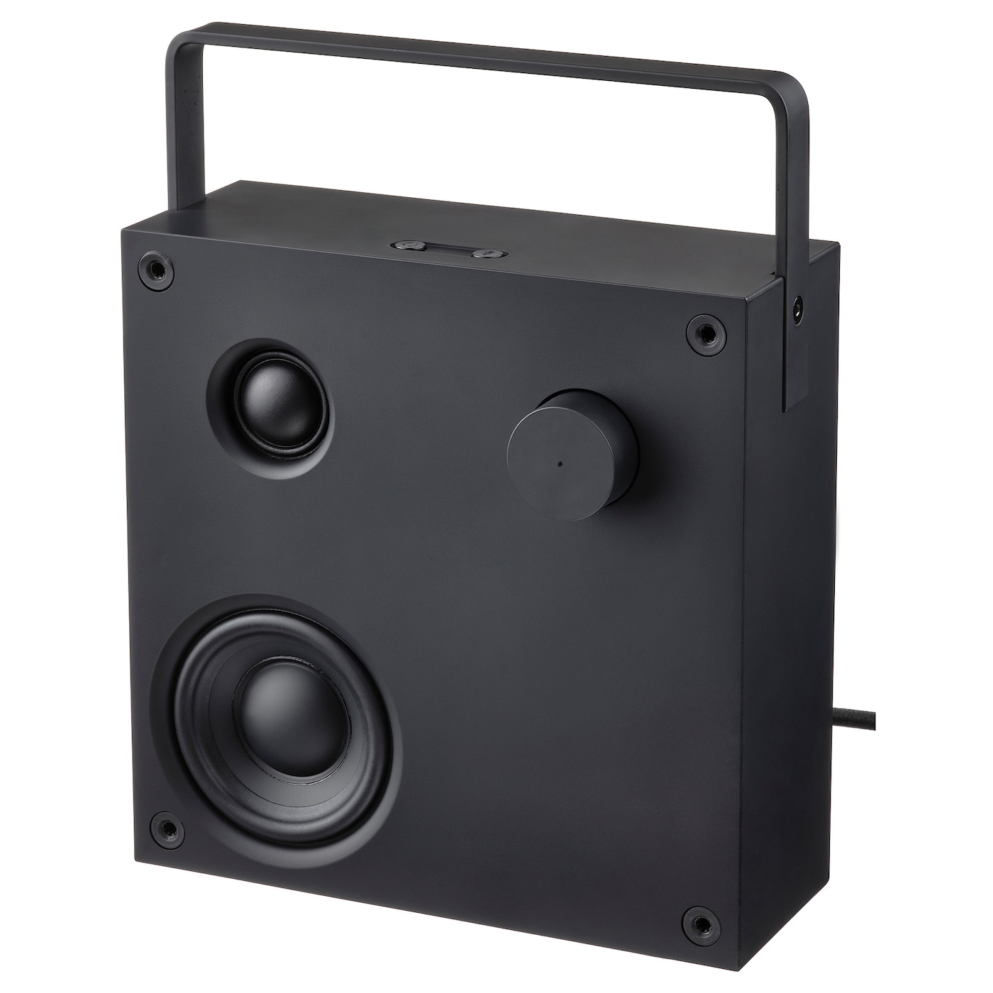 IKEA VAPPEBY głośnik bluetooth, czarny/gen 3, 20x20 cm