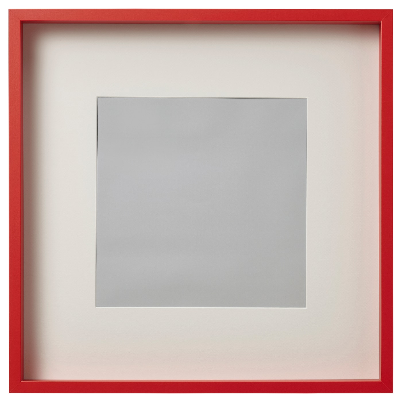 IKEA SANNAHED ramka, czerwony, 50x50 cm