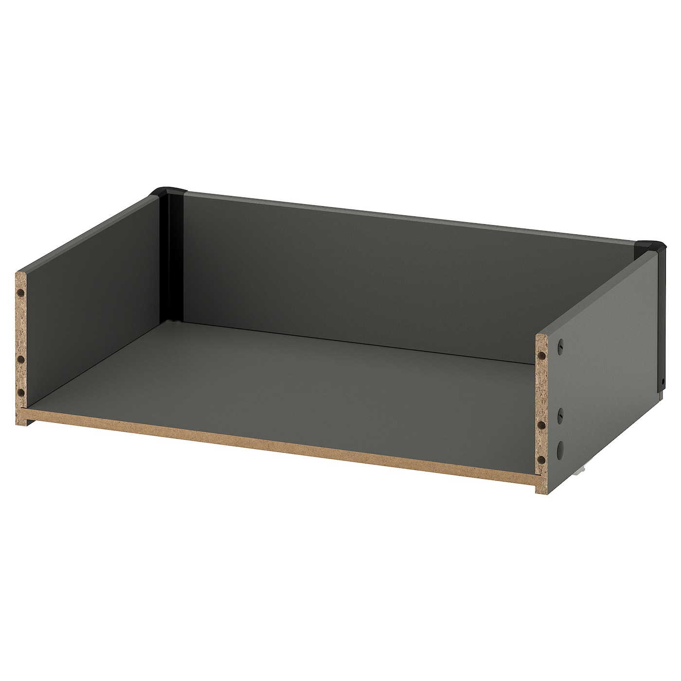 IKEA BESTÅ rama szuflady, ciemnoszary, 60x15x40 cm