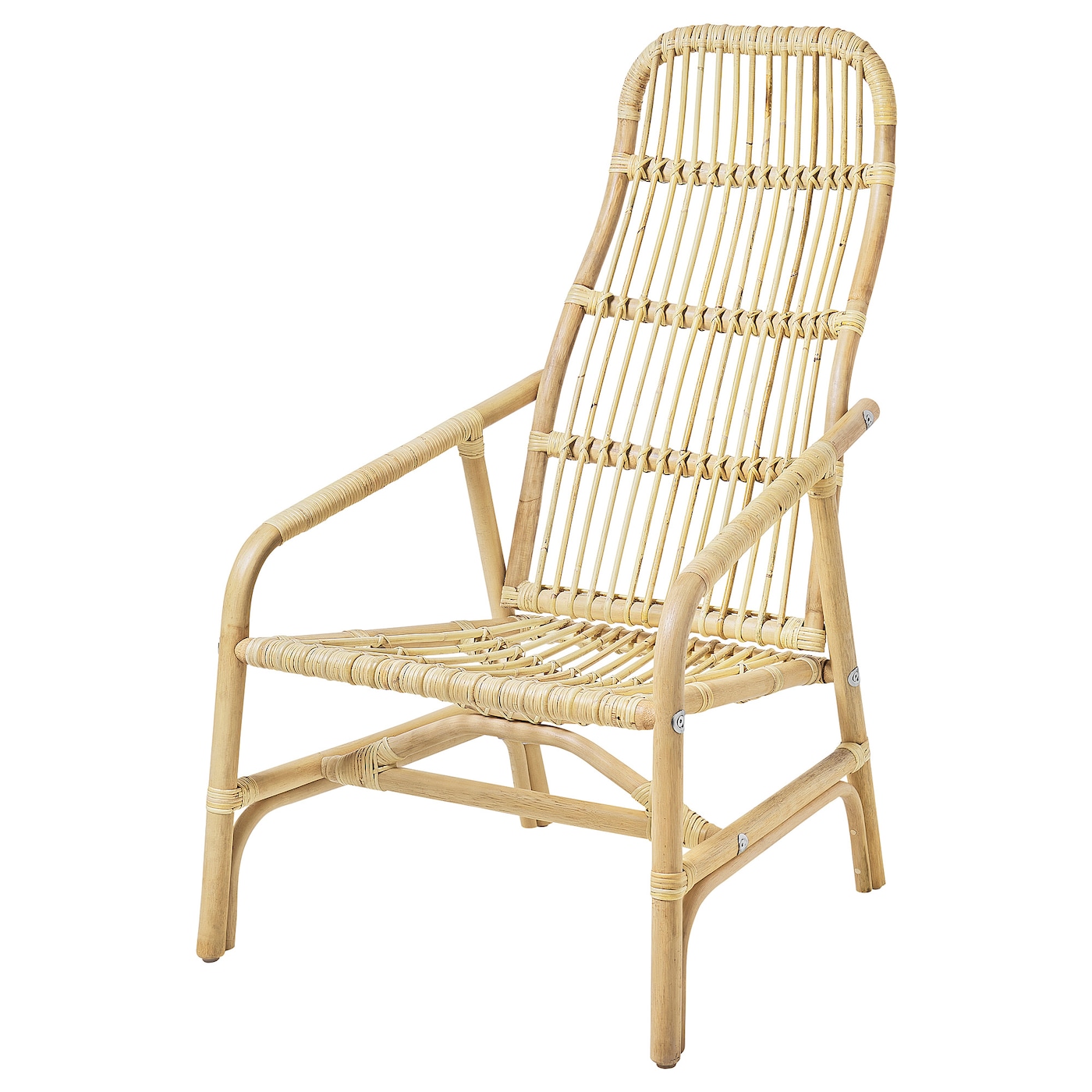 IKEA SALNÖ fotel, rattan, Szerokość: 65 cm