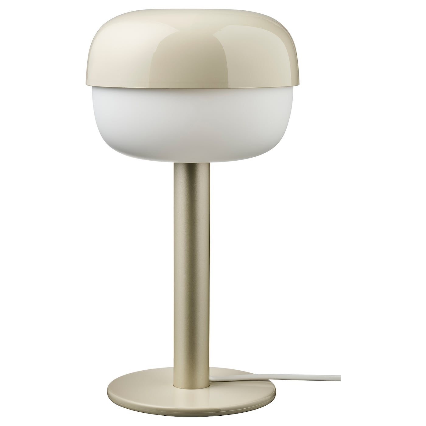 IKEA BLÅSVERK lampa stołowa, beżowy, 36 cm